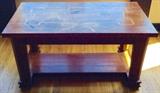 Handmade Arts & Crafts Table by Itinerant Sailor