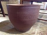 David Cressey Ceramic Planter, 'Rectangle' Design, 16-1/4" high x 20-1/2" diameter