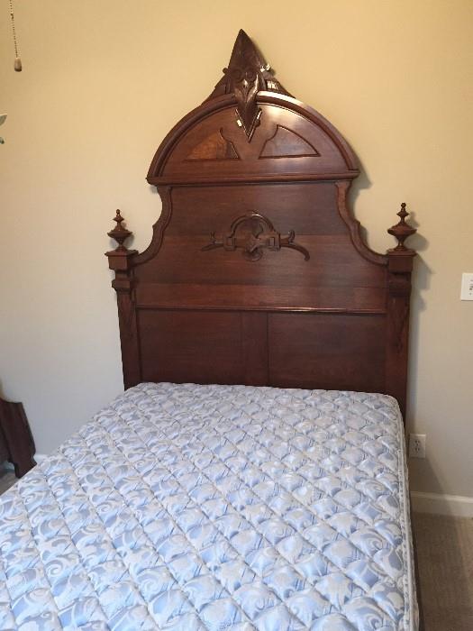 Victorian Bed and newer mattress