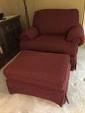 Chair and ottoman