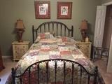Wrought iron type Bed