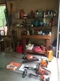 Outdoor Tools, Fertilizers, pots, etc.