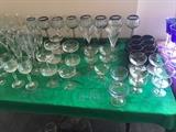 From sets of hand blown goblets to crystal!