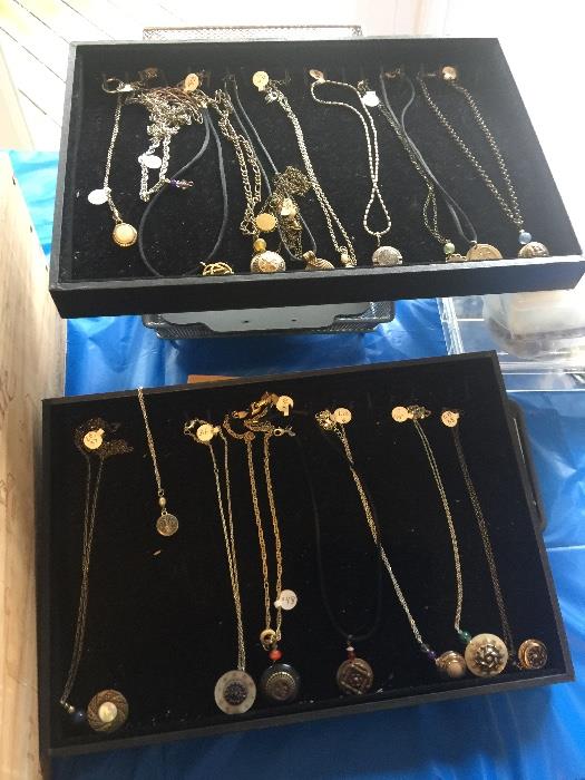 costume jewelry (no gold or silver for Jewelers)