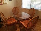 Stylish,  Fisk Reed / Hollywood Regency Style - gorgeous set, $875.00