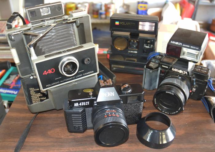 Vintage analog/film cameras