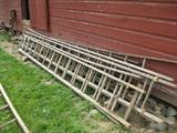 wooden ladders