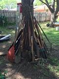 Lots of Garden Tools