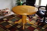 Round Oak Table