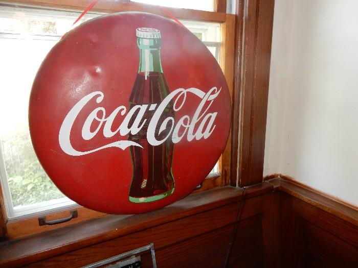 Vintage Coca Cola Button 