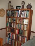 bookshelf & books