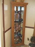 corner curio cabinet