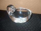 steuben snail crystal bowl