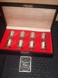 sterling Lunt cordial cup set