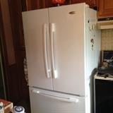 Whirlpool side by side with built in ice maker