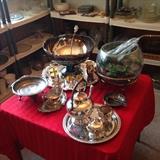 Just added Nice silverplated serving pieces by Towle, Tufts, Sheffield and more!