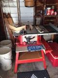 Skil table saw and stand
