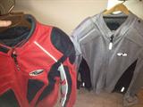 Great his and her Nitro motorcycle jackets. Men's is approximately size XL. Ladie's is in nearly new condition and is a medium size.