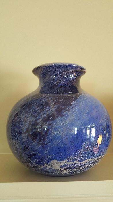 Granna glass vase handmade in Sweeden lead crystal