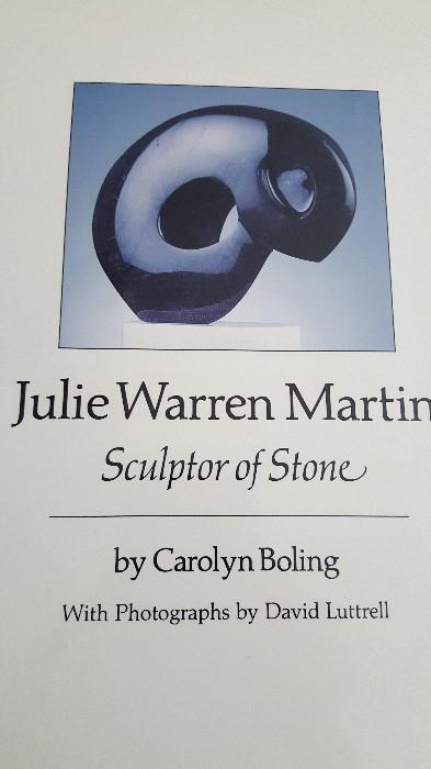 This book goes with the sculpture Artemis by Julie Warren Martin Conin
