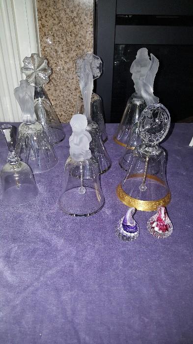 Crystal bell collection 