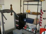 Tread Mill-Shelves-File Cabinet