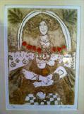 Parfum de Pomme Carborundum Gravure Print by Tobiasse, 76/85