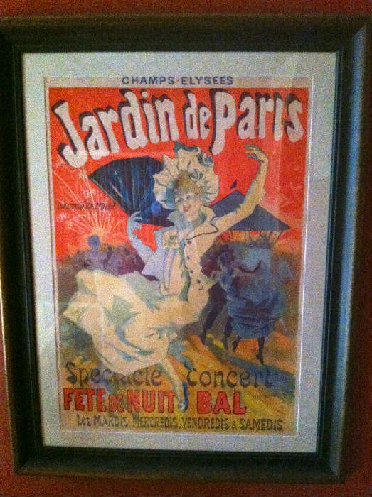 Poster: Jardin de Paris by Cheret