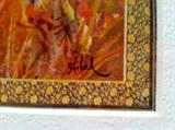 Hibel Print, 704/1000, Signed