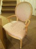 4 Dining Chairs, Pink Leopard Print