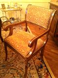 Dining Room Set: 2 Arm Chairs, 6 Side Chairs, 2 Leaves and Pads, Mint Condition