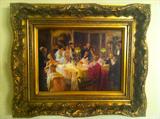 Pair of Oil and Panel Paintings by Henry