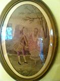 Needlepoint of Courtship (22" x 16")