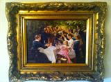 Pair of Oil and Panel Paintings by Henry