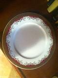 12 Laurelton Service Plate with 22K Gold Trim