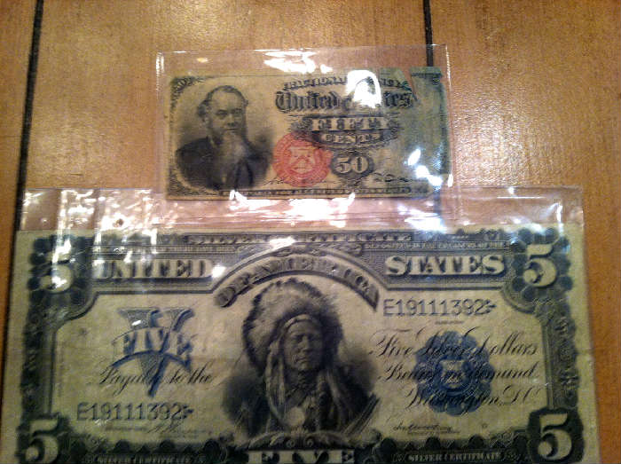$5.00 Silver Certificate