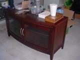 Mahogany 2 door table