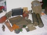 Large assortment of WW1 tools, equipment, artillery shells, knives and more