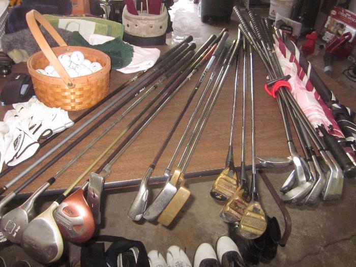 Golf Clubs, Golfing supplies