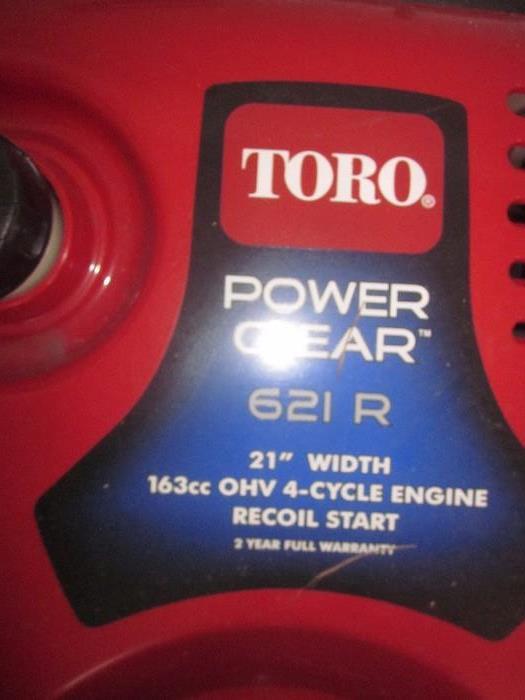 Toro Snowblower, Power Gear 621 R