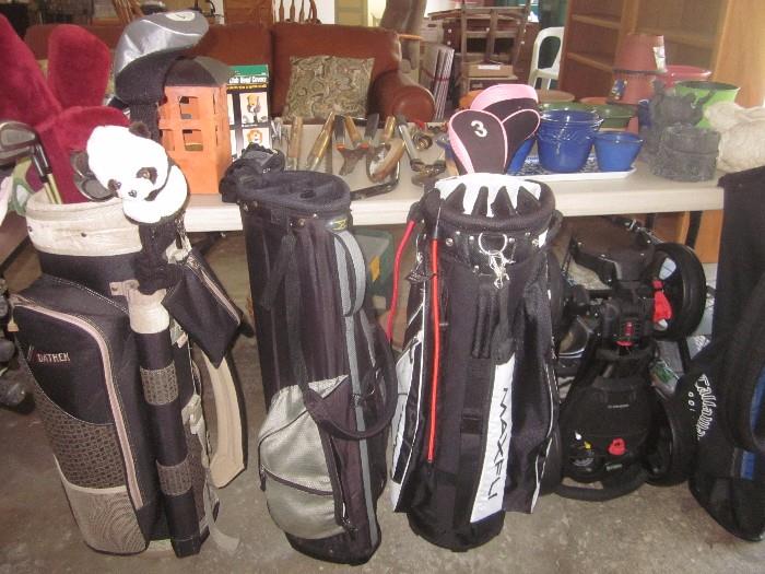 Golf Equipment, Golf bags