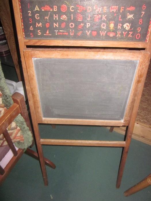 antique chalk board