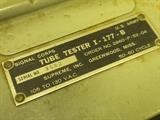 TUBE TESTER LABEL