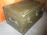 VINTAGE ARMY TRUNK