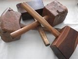 HARDWOOD AND BURL MALLETS