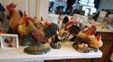 Bunches of roosters