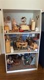 Fully furnished doll house (1 of 3) complete with lights, and a phone that rings
