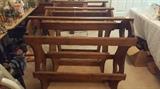 Wood, quilt racks