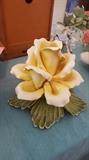Capidomonte, flower, candle holder