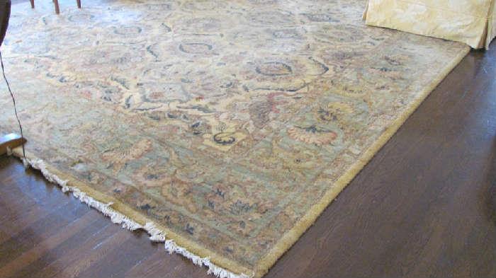 Several Oriental carpets